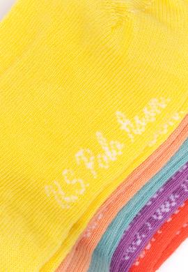 Kız Çocuk Sarı Çorap - 50286386002