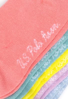 Kız Çocuk Neon Pembe Çorap - 50286386003