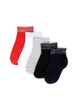 Kız Çocuk 5'li Soket Çorap - 50286386013