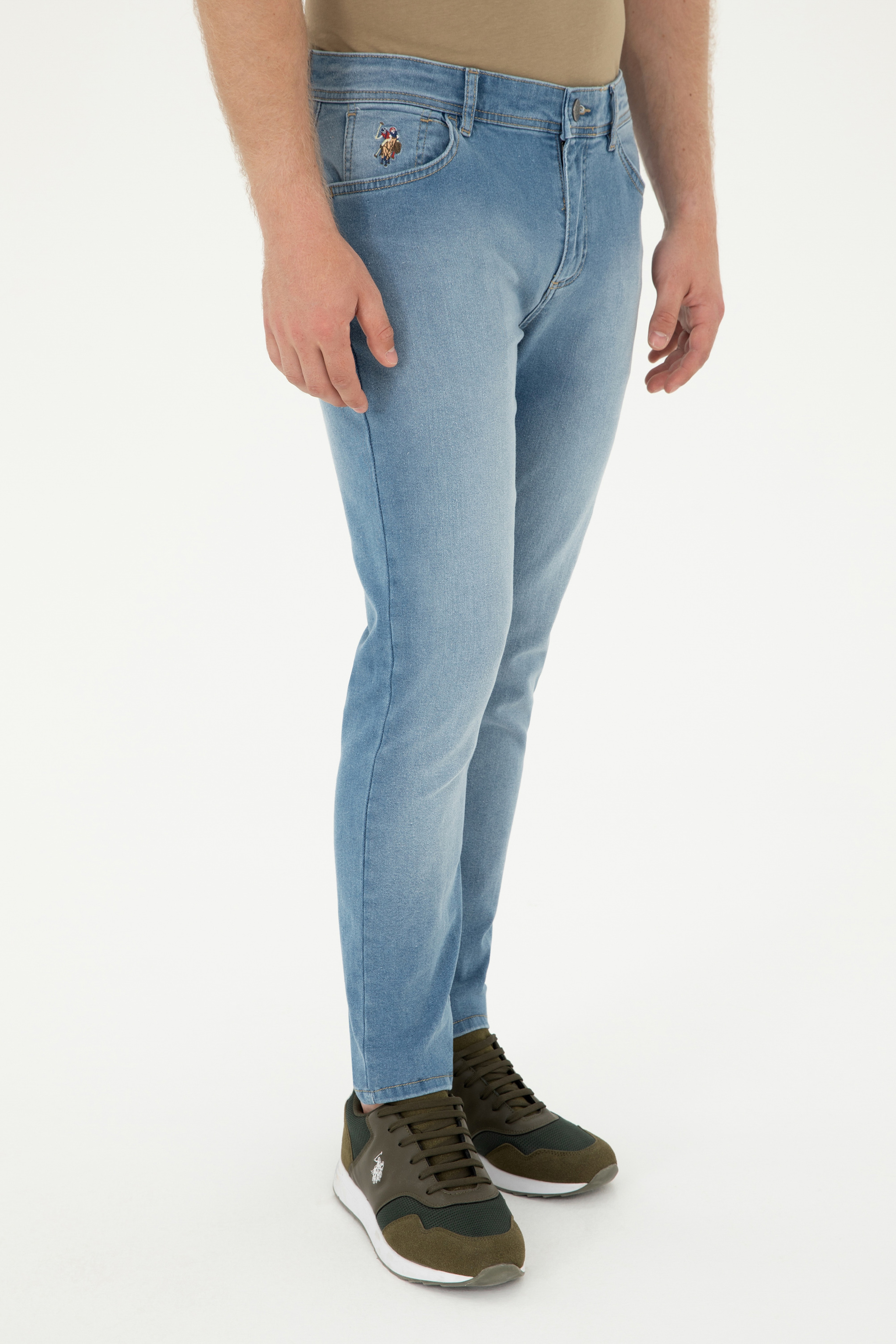 Erkek Açık Mavi Jean Pantolon - Image 2