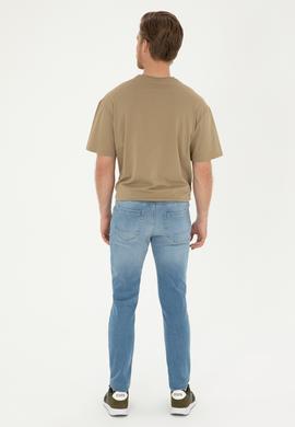 Erkek Açık Mavi Jean Pantolon - 50283873087