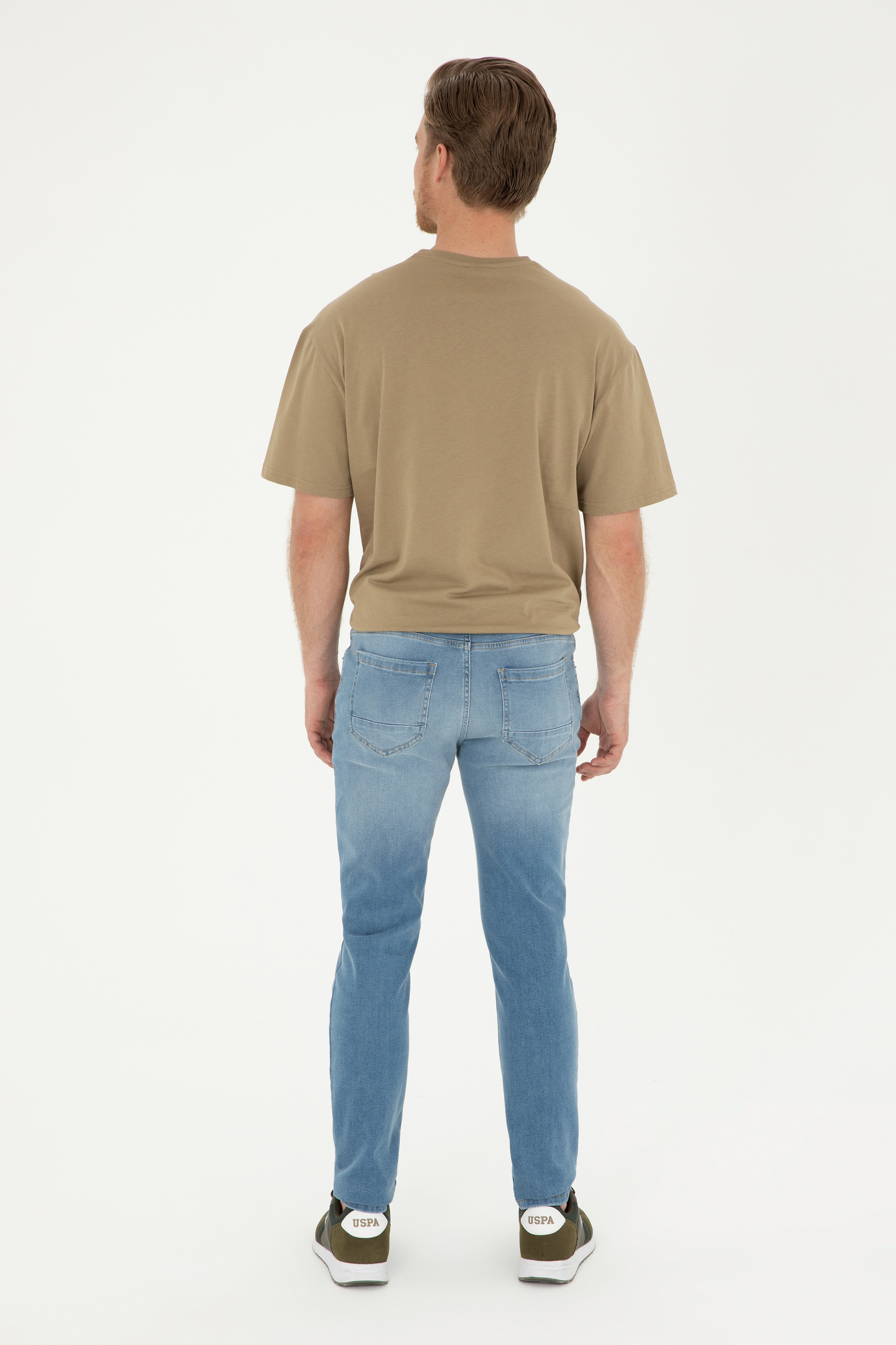 Erkek Açık Mavi Jean Pantolon - Image 4