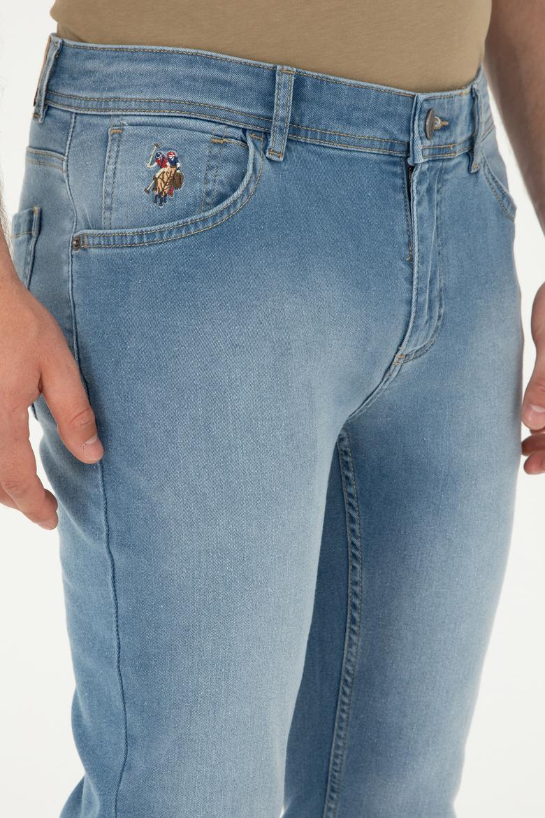 Erkek Açık Mavi Jean Pantolon - 50283873087