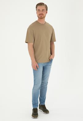 Erkek Açık Mavi Jean Pantolon - 50283873087