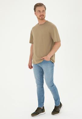 Erkek Açık Mavi Jean Pantolon - 50283873087