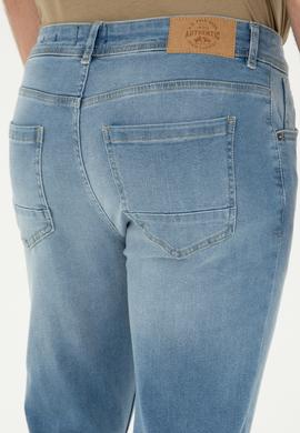 Erkek Açık Mavi Jean Pantolon - 50283873087