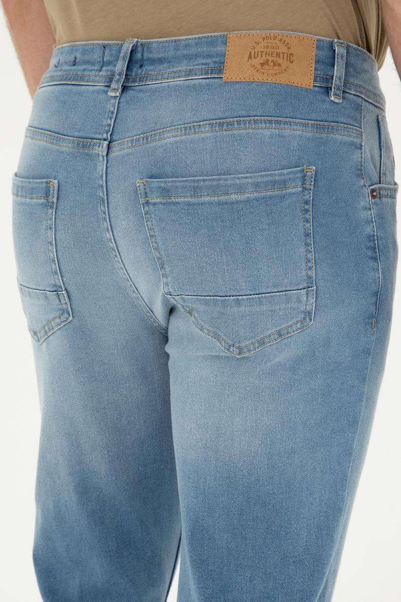 Erkek Açık Mavi Jean Pantolon - 50283873087