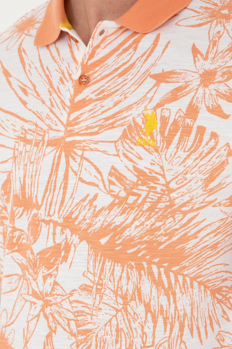 Erkek Regular Fit Polo Yaka Somon Tişört - 50281518021