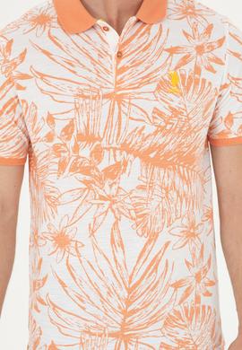 Erkek Regular Fit Polo Yaka Somon Tişört - 50281518021