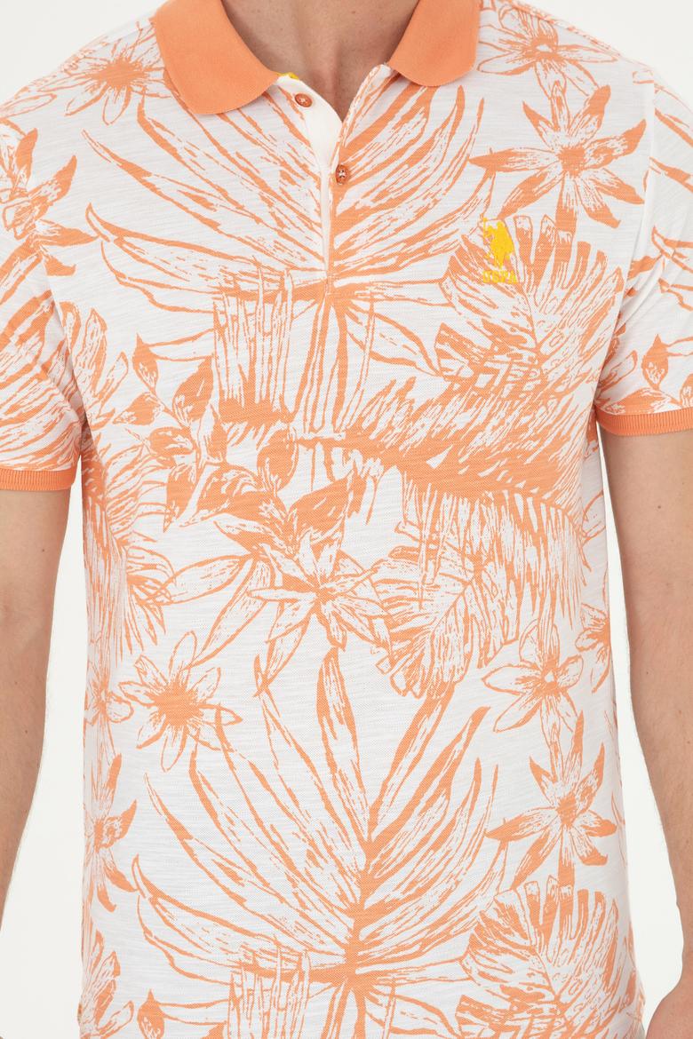 Erkek Regular Fit Polo Yaka Somon Tişört - 50281518021