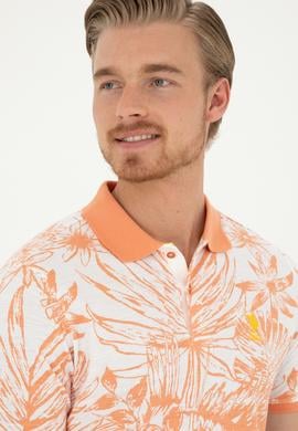 Erkek Regular Fit Polo Yaka Somon Tişört - 50281518021