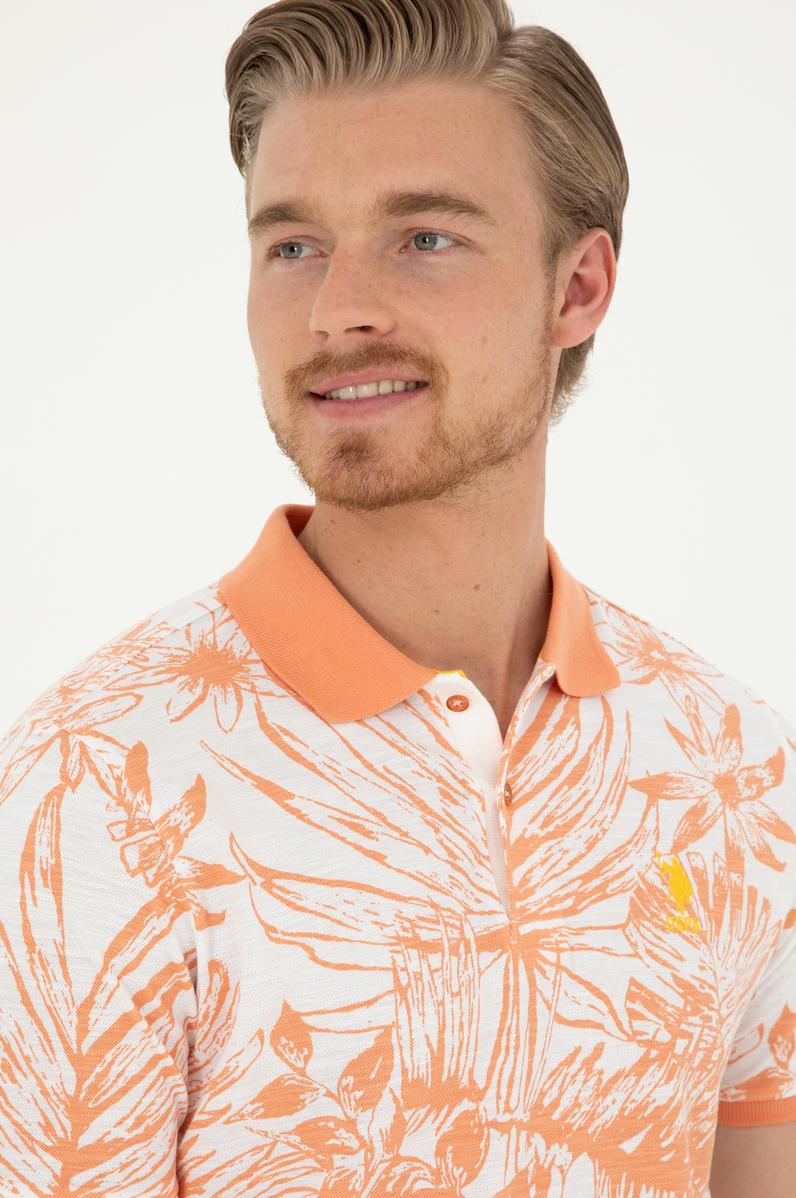 Erkek Regular Fit Polo Yaka Somon Tişört