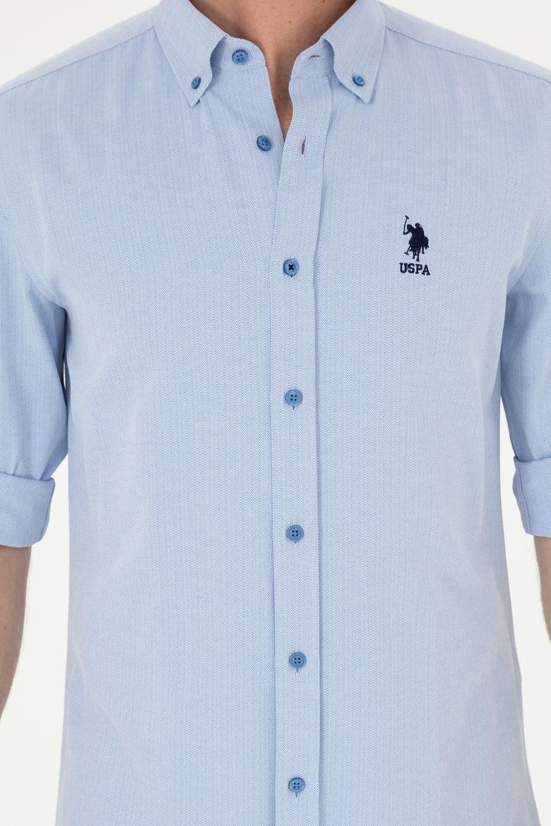 Erkek Açık Mavi Uzun Kollu Gömlek - 50288659010