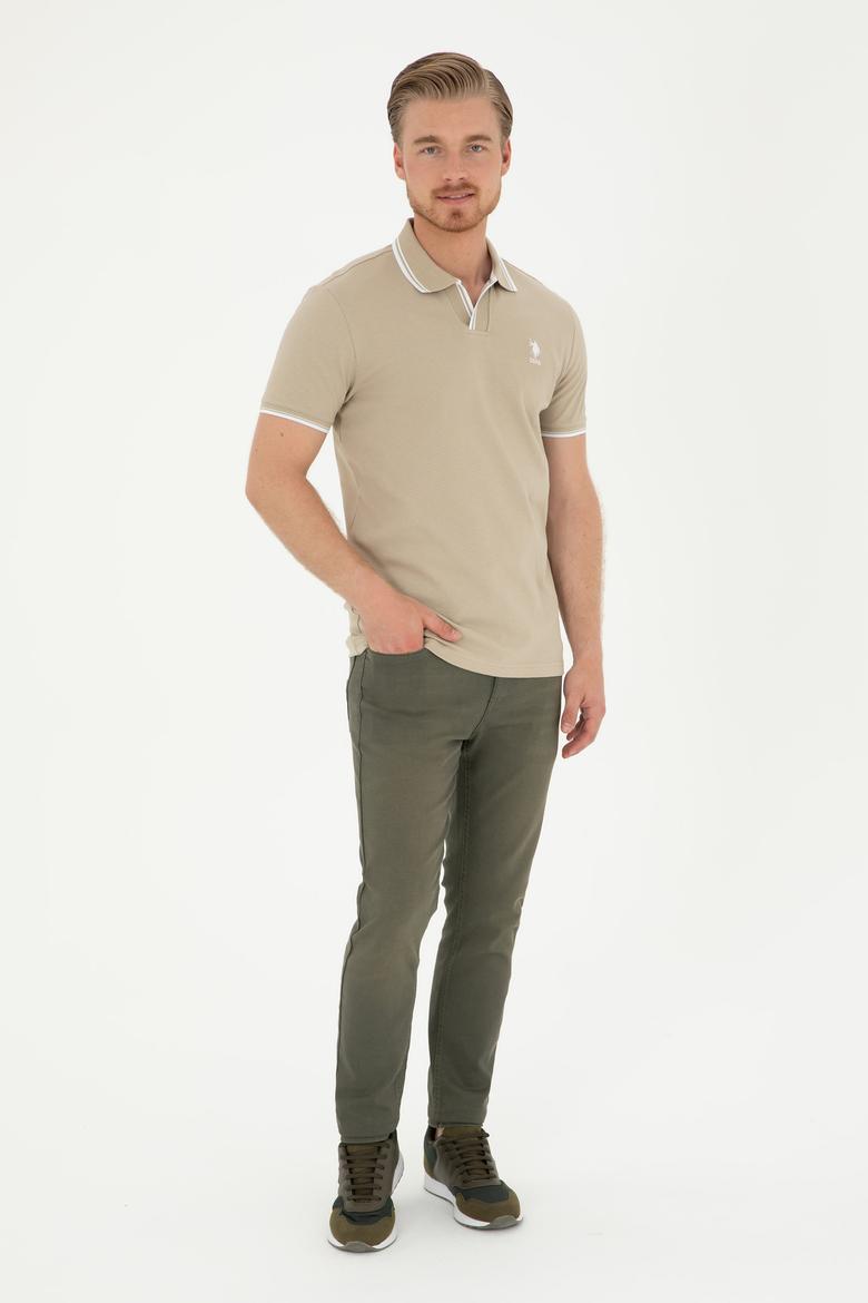 Erkek Açık Haki Tişört - 50285158048