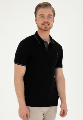 Erkek Siyah Basic Tişört - 50284631071