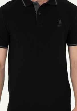 Erkek Siyah Basic Tişört - 50284631071