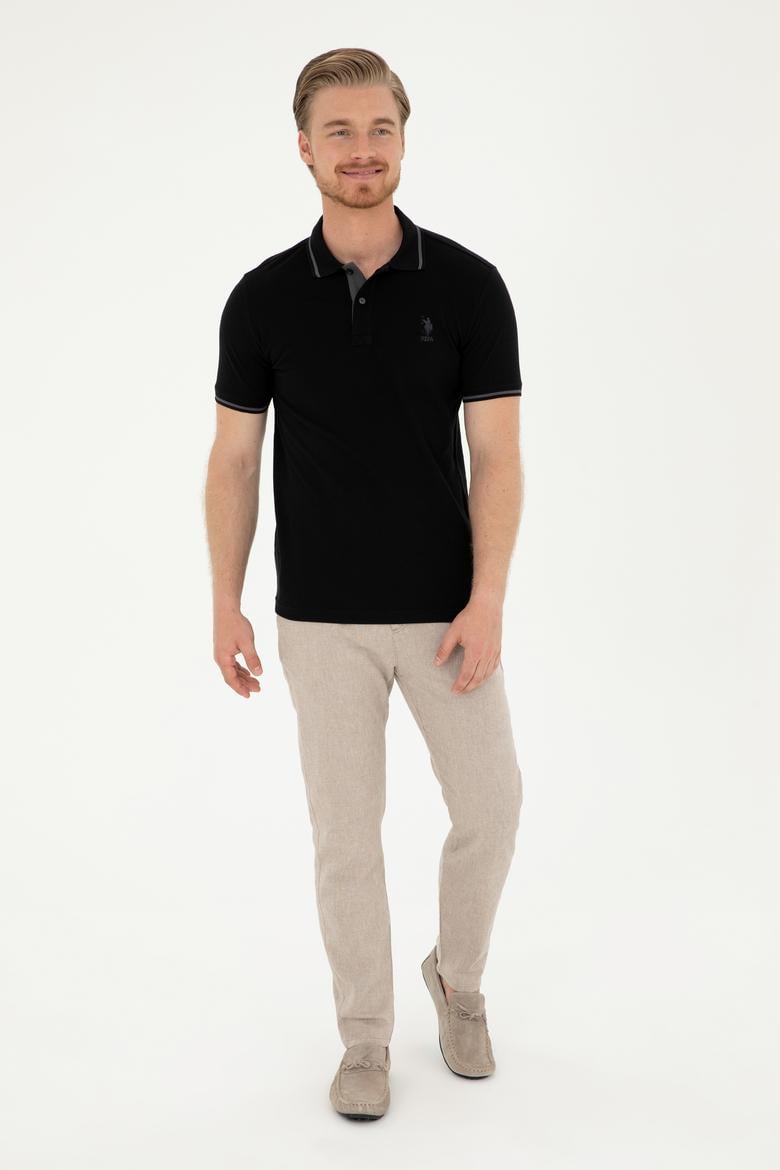 Erkek Siyah Basic Tişört - 50284631071