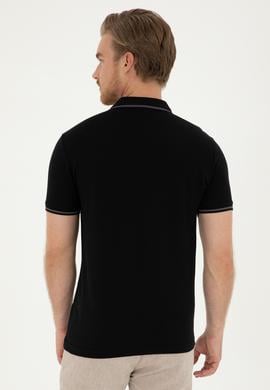 Erkek Siyah Basic Tişört - 50284631071