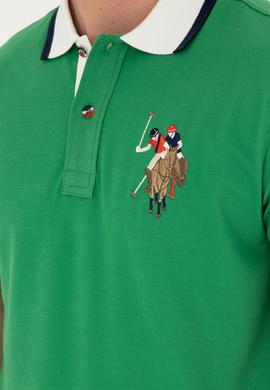 Erkek Yeşil Basic Tişört - 50279559068