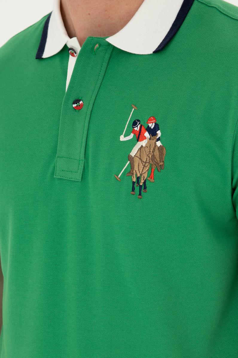 Erkek Yeşil Basic Tişört