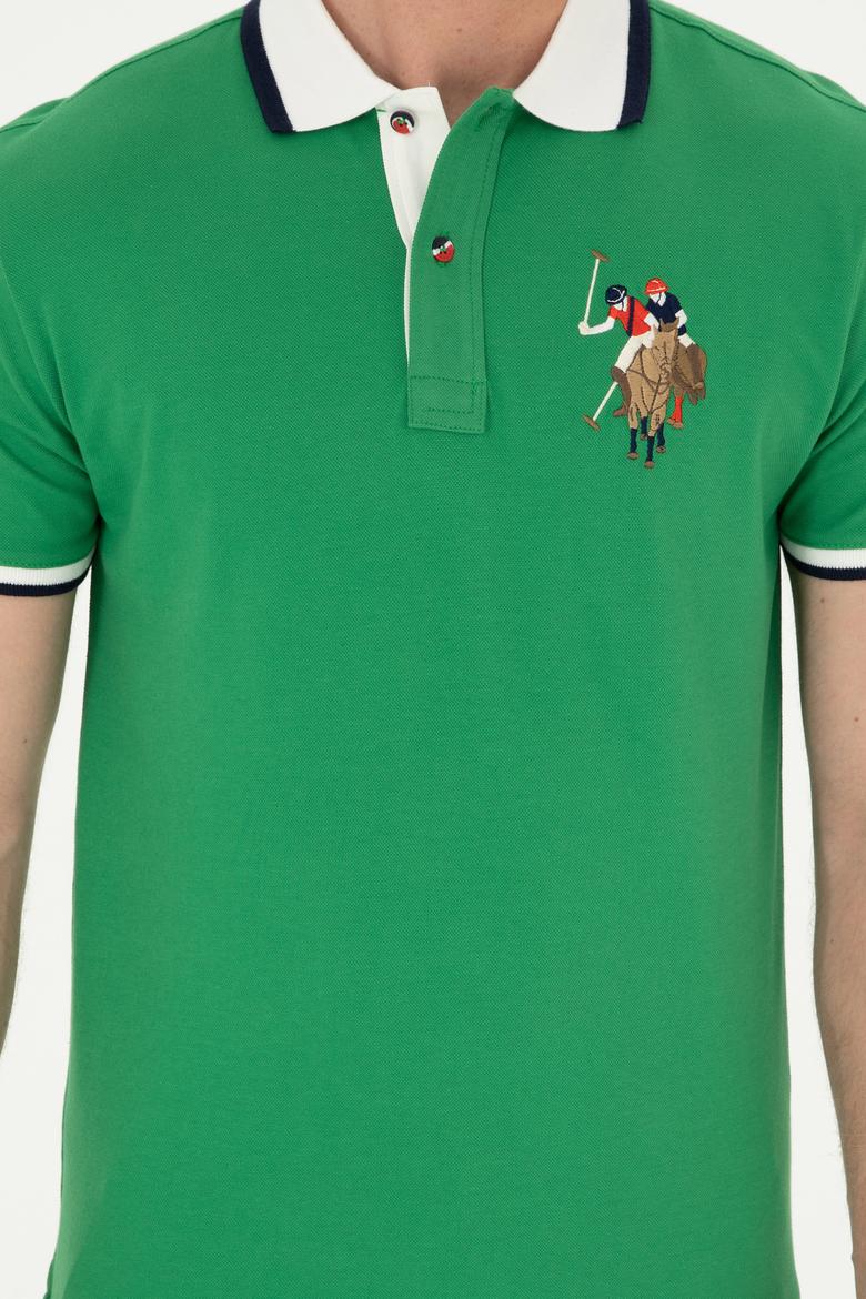 Erkek Yeşil Basic Tişört - 50279559068