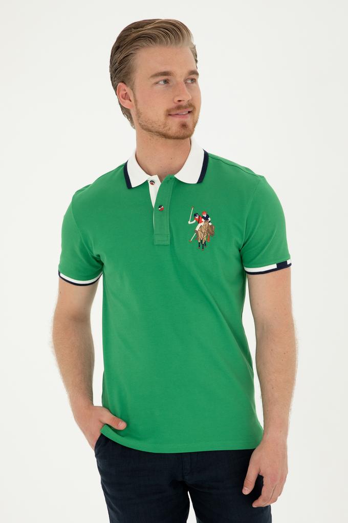 Erkek Yeşil Basic Tişört