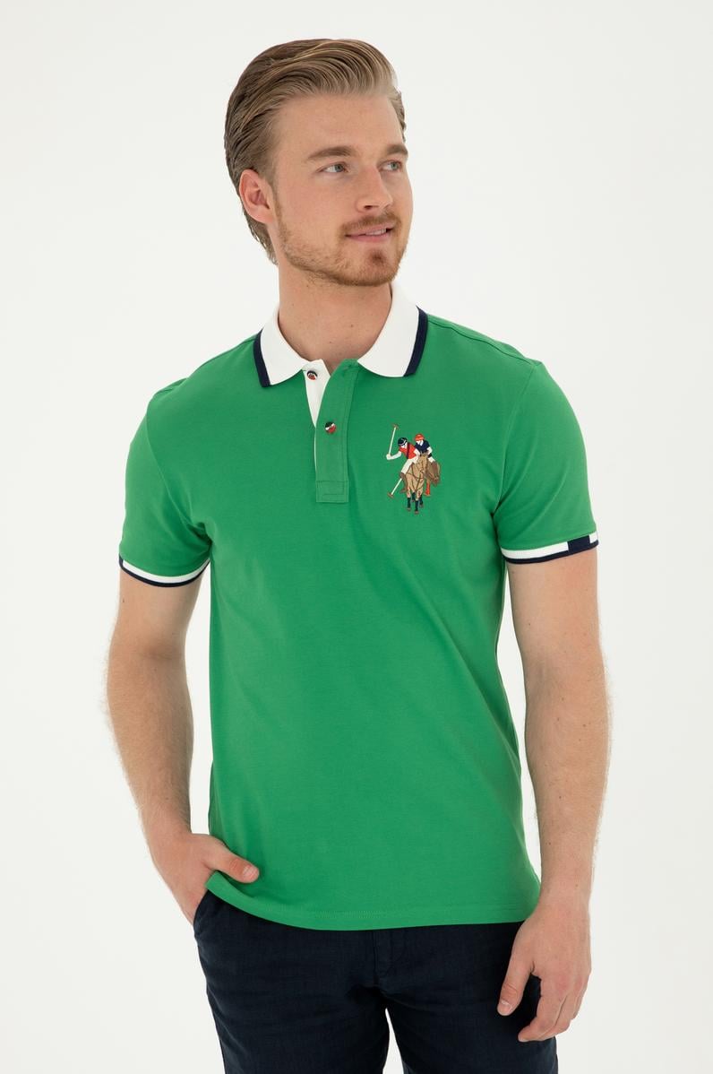 Erkek Yeşil Basic Tişört