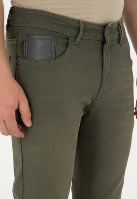 Erkek Yeşil Jean Pantolon - 50280523002