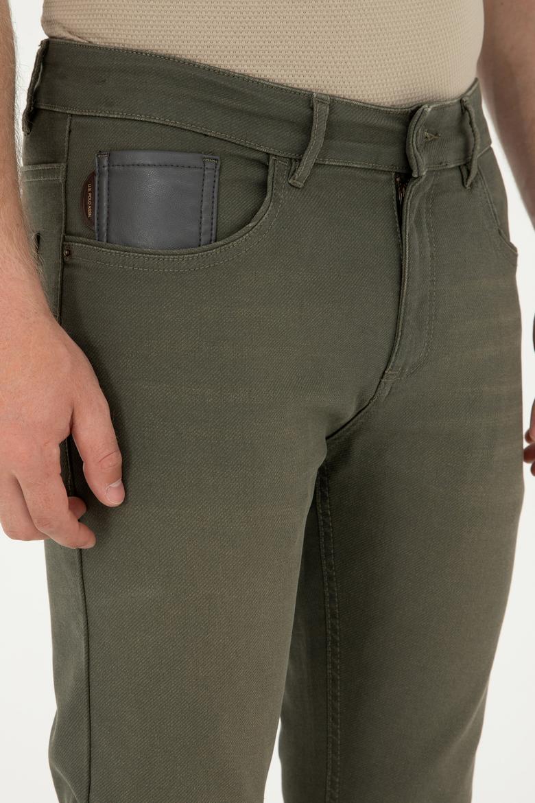 Erkek Yeşil Jean Pantolon - 50280523002