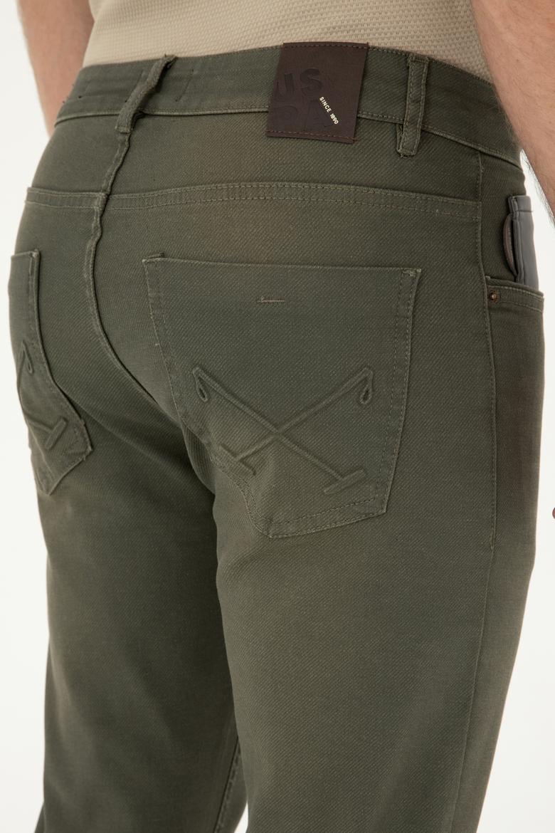 Erkek Yeşil Jean Pantolon - 50280523002