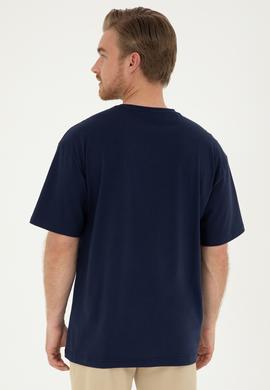 Erkek Lacivert Tişört - 50281490007