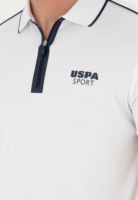 Erkek Slim Fit Polo Yaka Beyaz Tişört - 50281505005