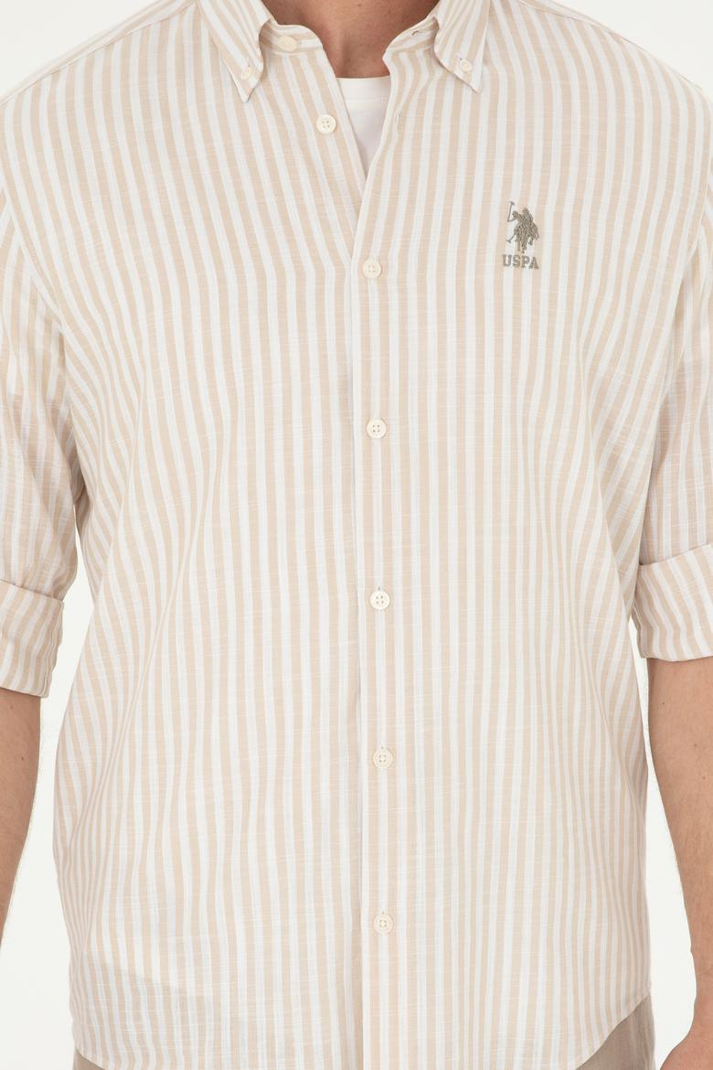 Erkek Taş Uzun Kollu Gömlek - 50288678025