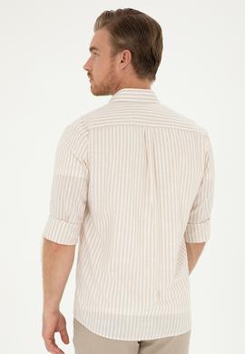 Erkek Taş Uzun Kollu Gömlek - 50288678025