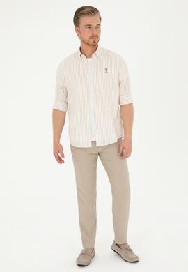 Erkek Taş Uzun Kollu Gömlek - 50288678025