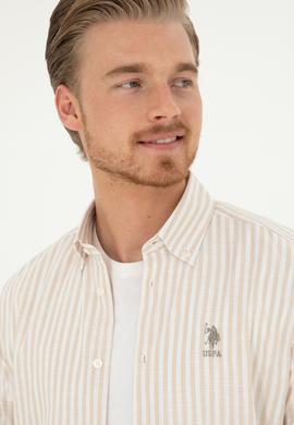 Erkek Taş Uzun Kollu Gömlek - 50288678025