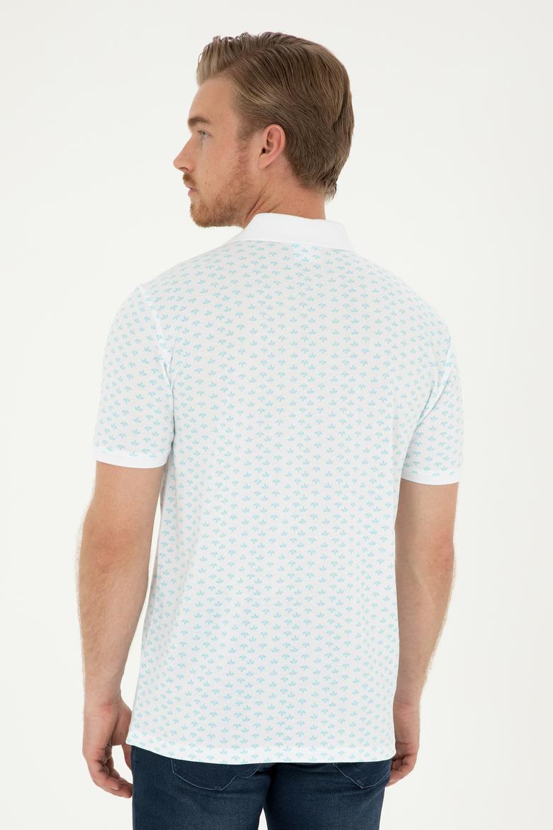 Erkek Regular Fit Polo Yaka Mint Tişört - 50289149036