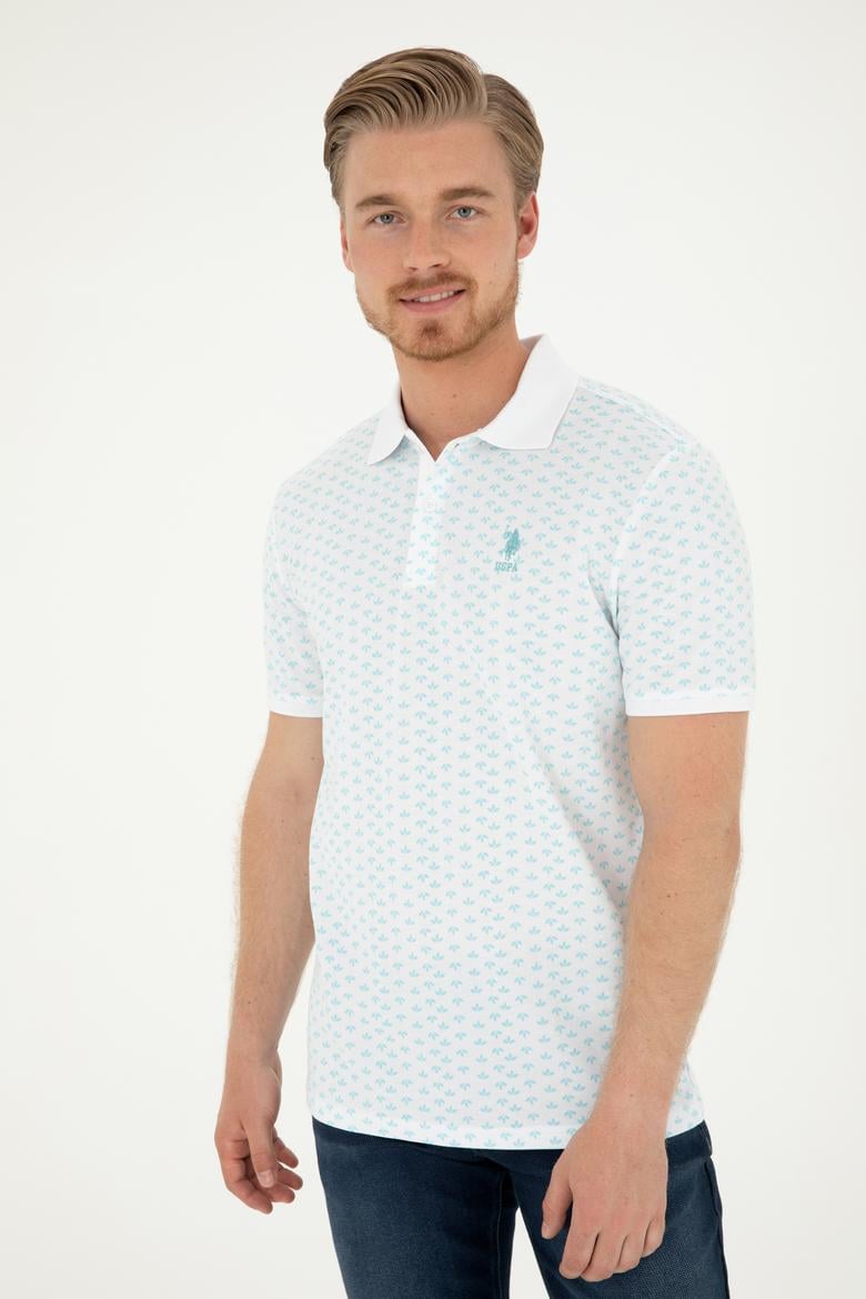 Erkek Regular Fit Polo Yaka Mint Tişört - 50289149036
