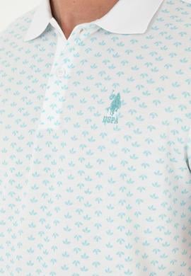 Erkek Regular Fit Polo Yaka Mint Tişört - 50289149036