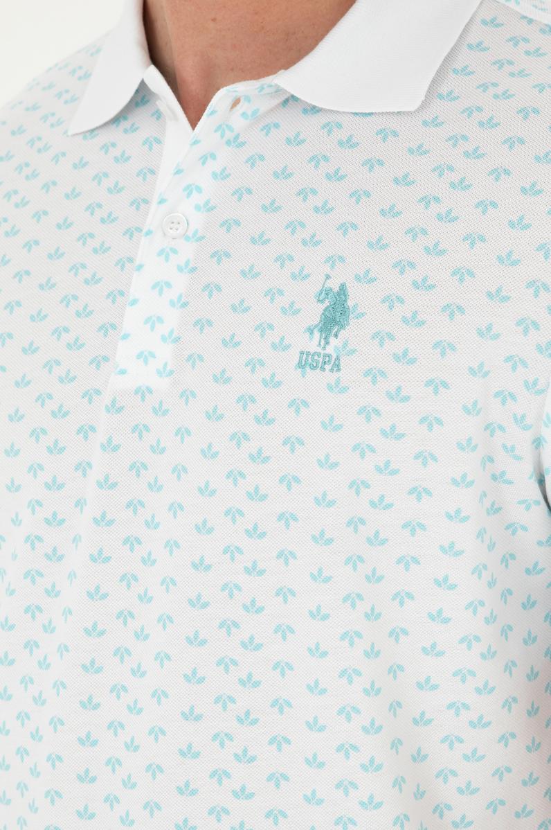 Erkek Regular Fit Polo Yaka Mint Tişört