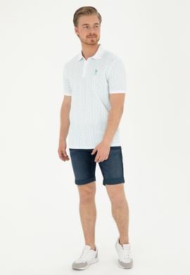 Erkek Regular Fit Polo Yaka Mint Tişört - 50289149036