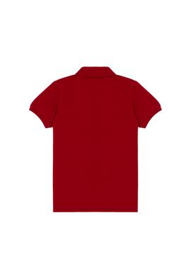 Erkek Çocuk Bordo Basic Polo Yaka Tişört - 50279572045