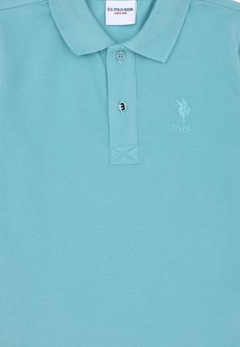 Erkek Çocuk Mint Basic Polo Yaka Tişört - 50279572232