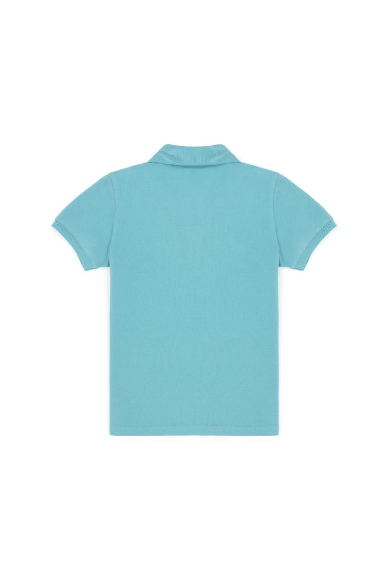 Erkek Çocuk Mint Basic Polo Yaka Tişört - 50279572232