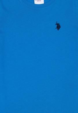 Erkek Çocuk Saks Basic Bisiklet Yaka Tişört - 50279612024