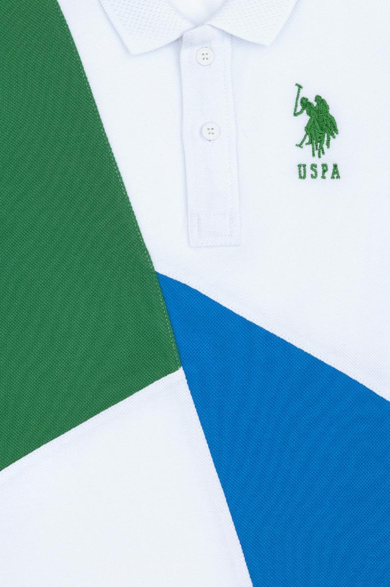 Erkek Çocuk Yeşil Polo Yaka Tişört