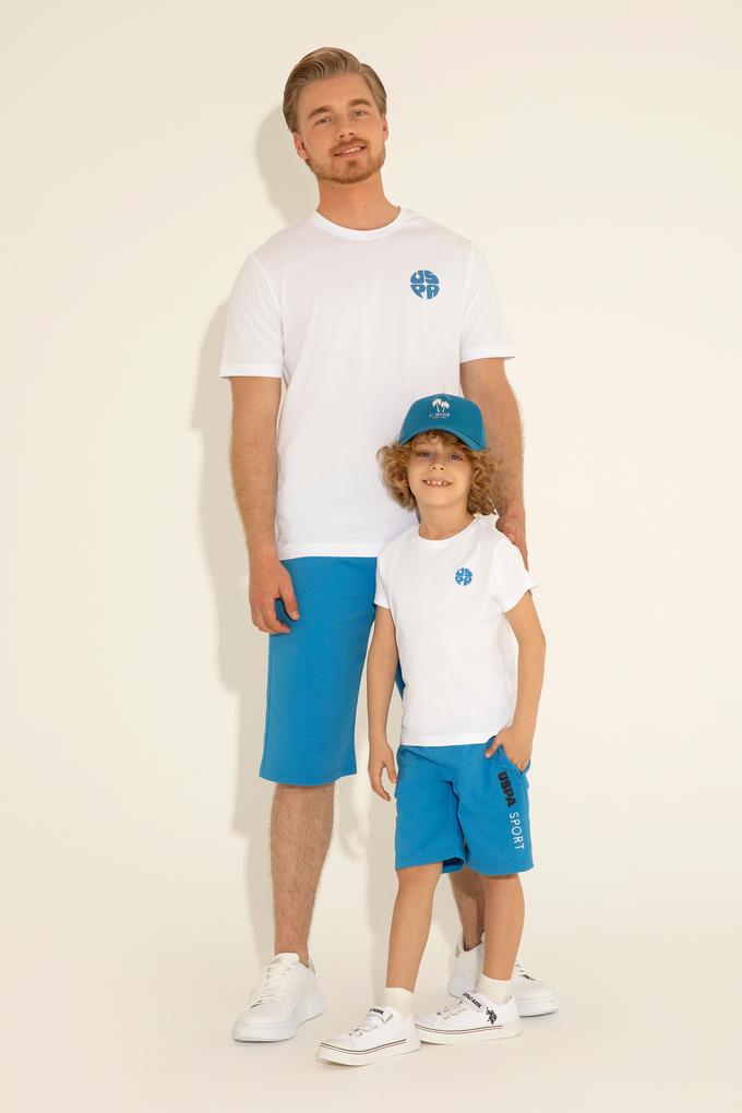 Erkek Çocuk Saks Örme Şort