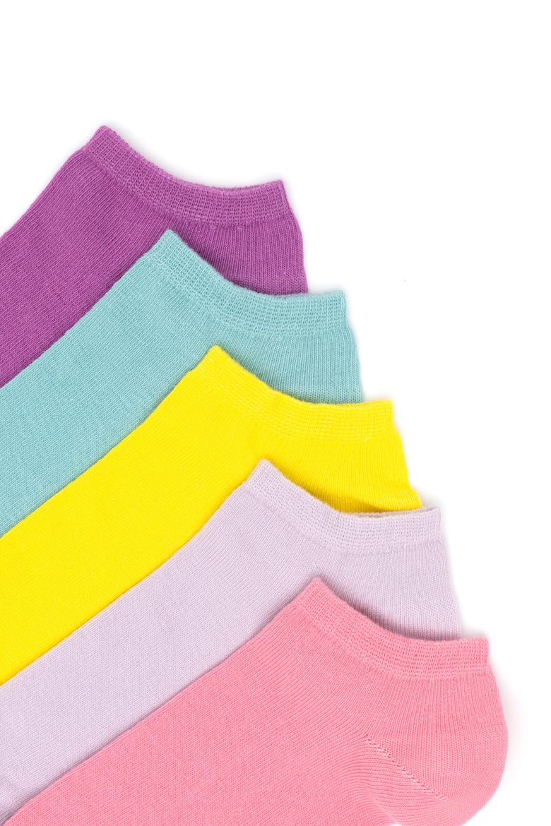 Kadın Neon Pembe Çorap - 50286339002