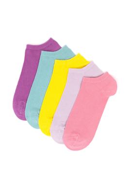 Kadın Neon Pembe Çorap - 50286339002