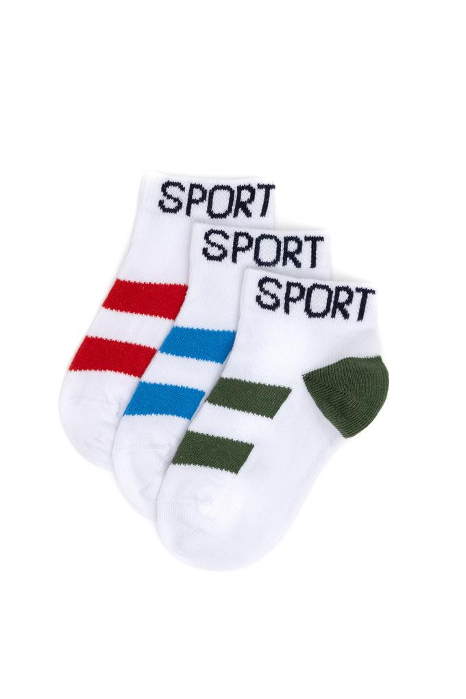 Erkek Çocuk 3'lü Çorap